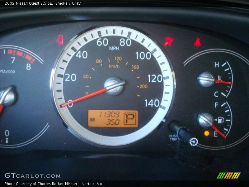 Smoke / Gray 2009 Nissan Quest 3.5 SE