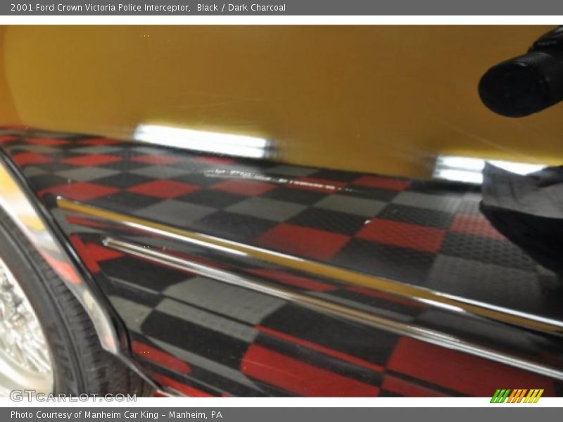 Black / Dark Charcoal 2001 Ford Crown Victoria Police Interceptor
