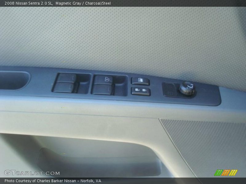 Magnetic Gray / Charcoal/Steel 2008 Nissan Sentra 2.0 SL