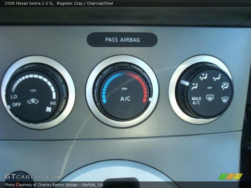 Magnetic Gray / Charcoal/Steel 2008 Nissan Sentra 2.0 SL