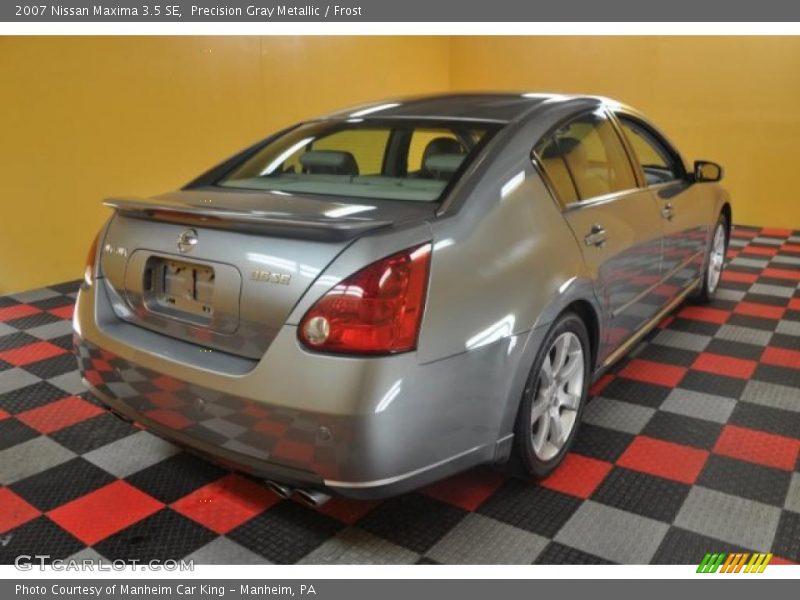 Precision Gray Metallic / Frost 2007 Nissan Maxima 3.5 SE