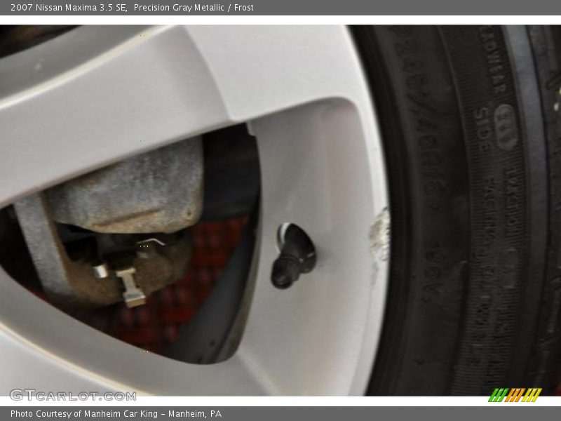 Precision Gray Metallic / Frost 2007 Nissan Maxima 3.5 SE