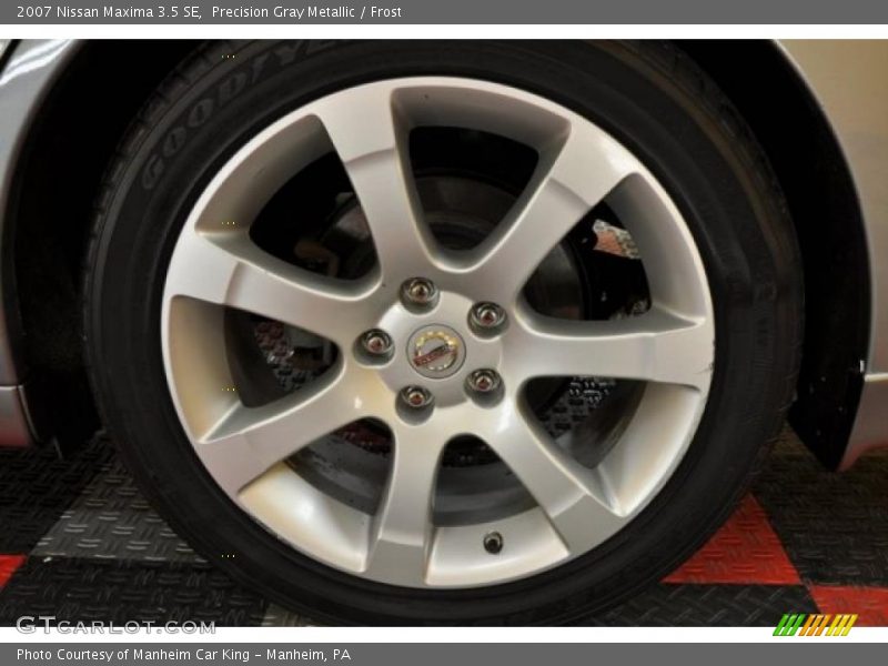 Precision Gray Metallic / Frost 2007 Nissan Maxima 3.5 SE