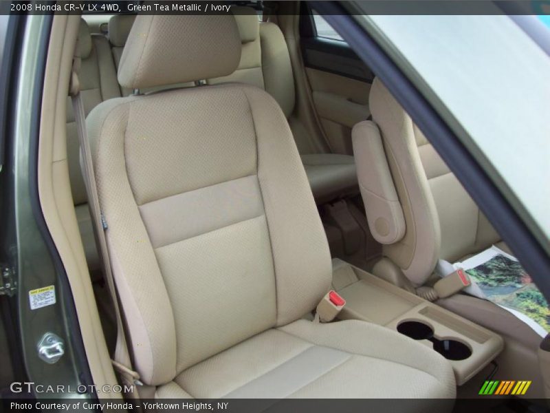 Green Tea Metallic / Ivory 2008 Honda CR-V LX 4WD