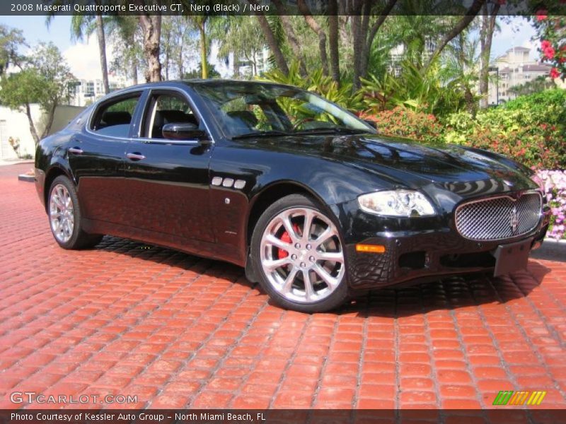 Nero (Black) / Nero 2008 Maserati Quattroporte Executive GT