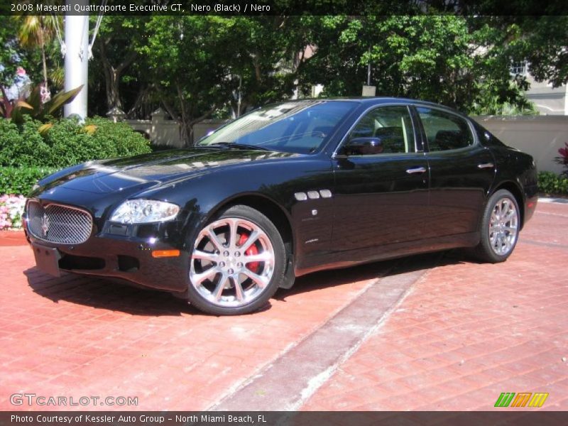 Nero (Black) / Nero 2008 Maserati Quattroporte Executive GT