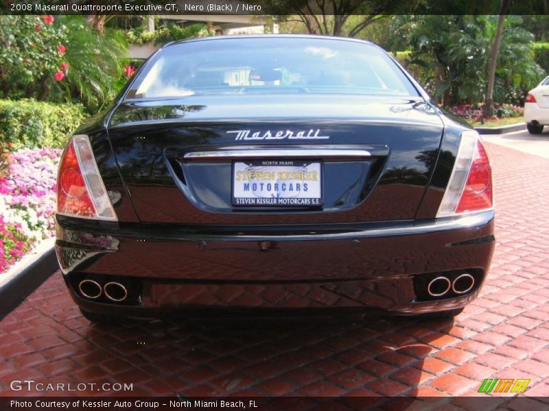 Nero (Black) / Nero 2008 Maserati Quattroporte Executive GT