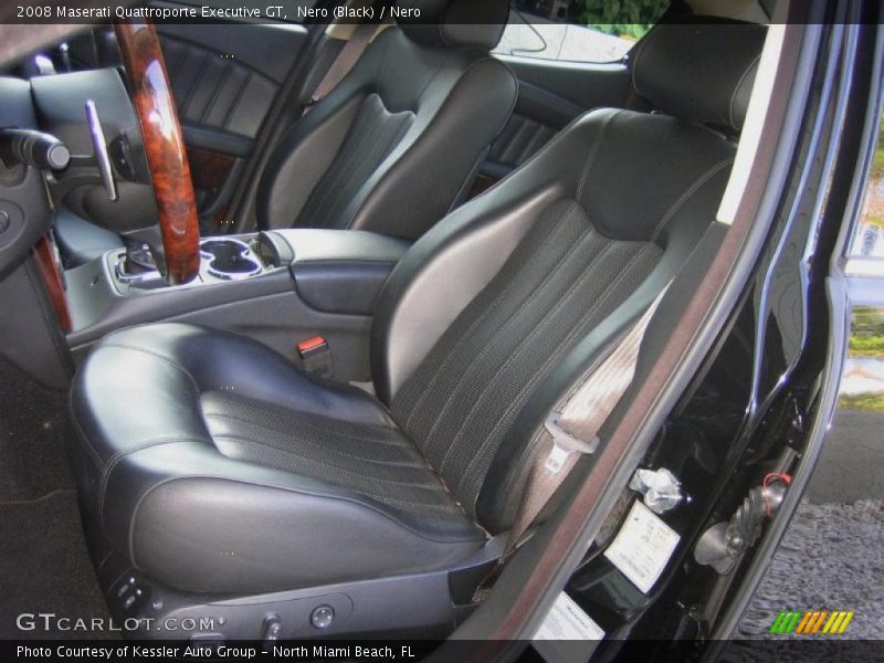  2008 Quattroporte Executive GT Nero Interior