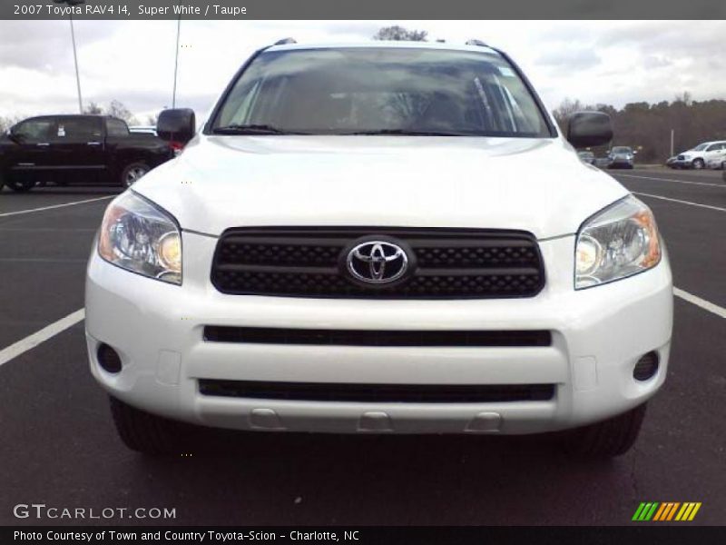 Super White / Taupe 2007 Toyota RAV4 I4