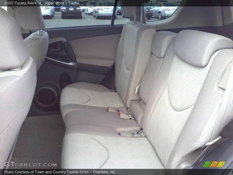 Super White / Taupe 2007 Toyota RAV4 I4