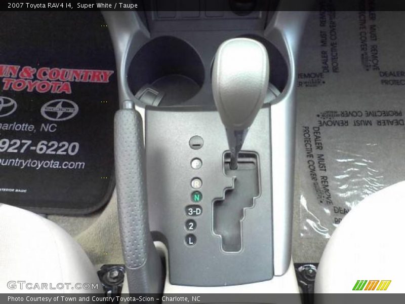 Super White / Taupe 2007 Toyota RAV4 I4