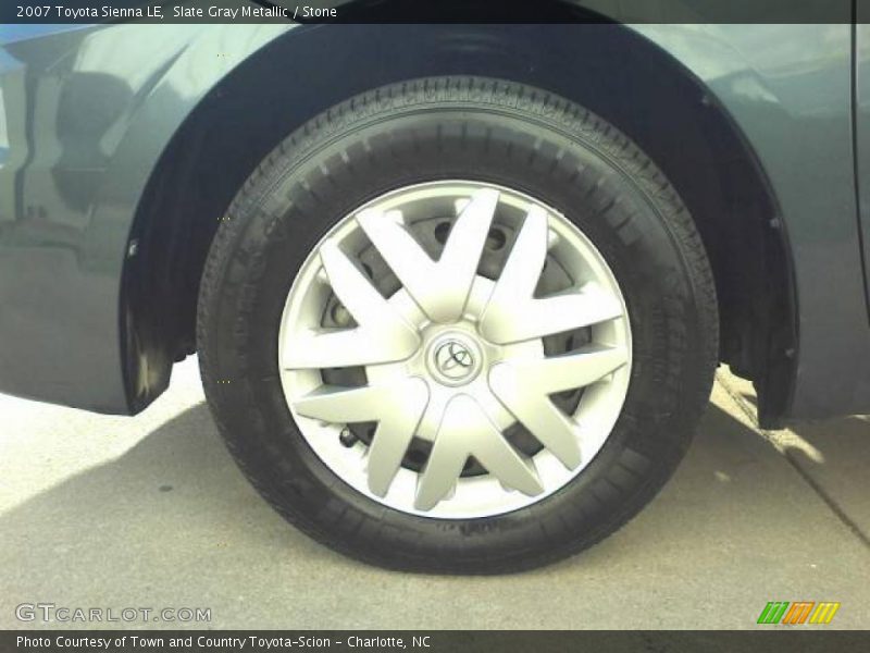 Slate Gray Metallic / Stone 2007 Toyota Sienna LE