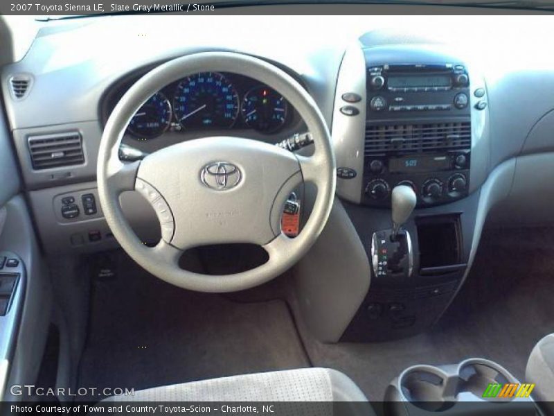 Slate Gray Metallic / Stone 2007 Toyota Sienna LE
