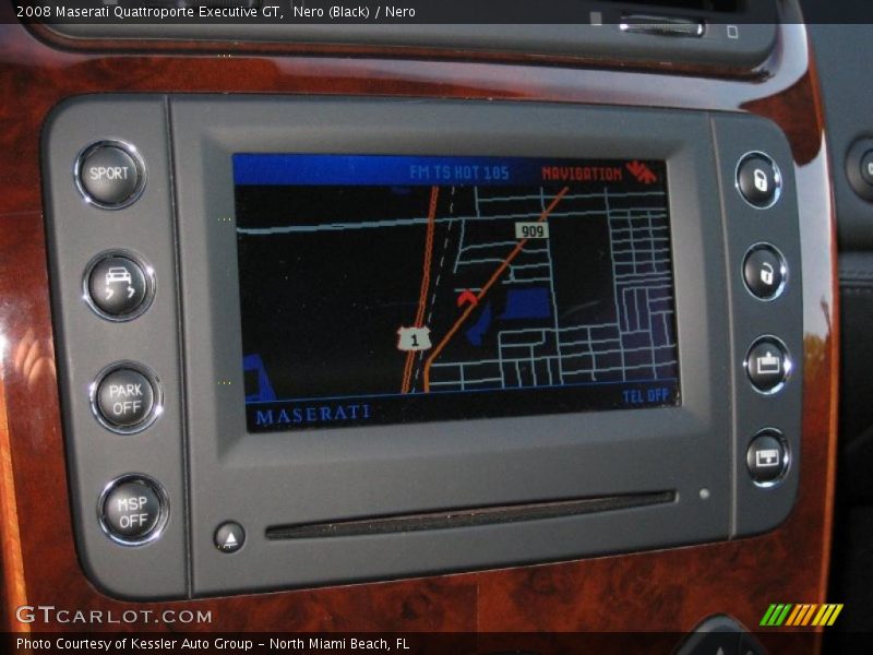 Navigation of 2008 Quattroporte Executive GT