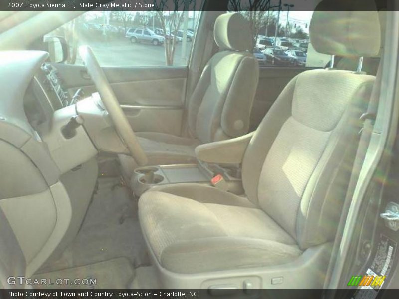 Slate Gray Metallic / Stone 2007 Toyota Sienna LE