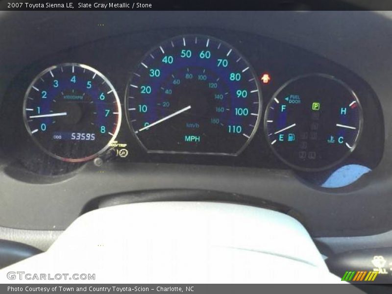 Slate Gray Metallic / Stone 2007 Toyota Sienna LE