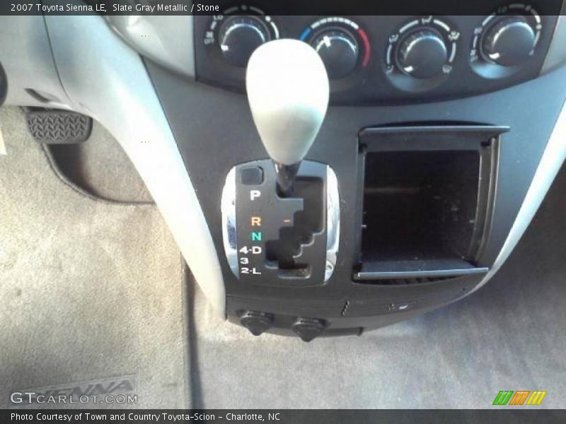 Slate Gray Metallic / Stone 2007 Toyota Sienna LE