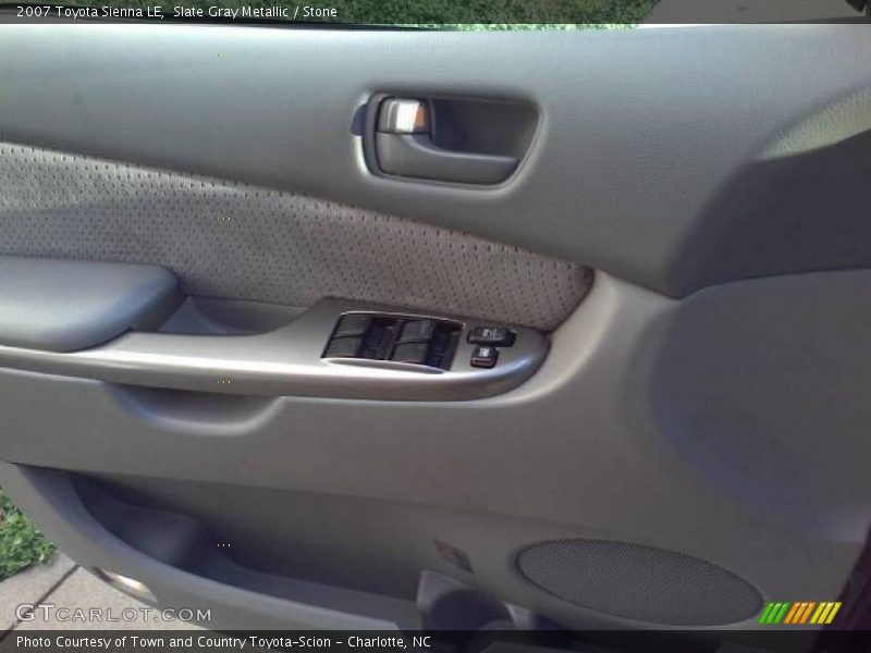 Slate Gray Metallic / Stone 2007 Toyota Sienna LE