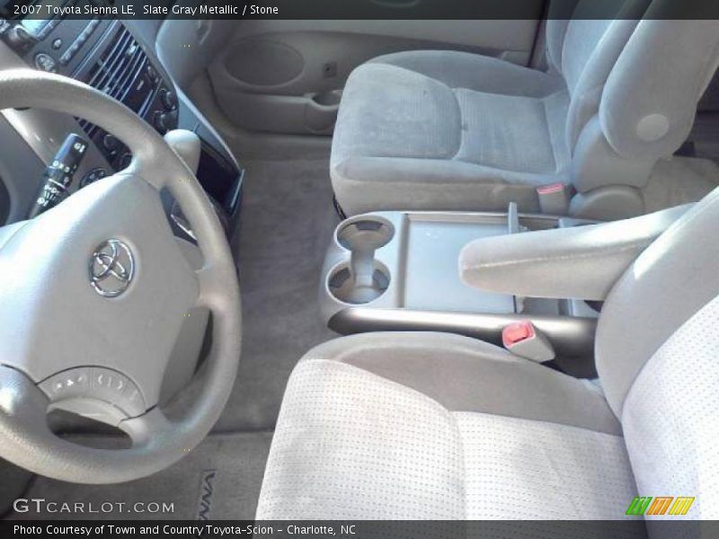 Slate Gray Metallic / Stone 2007 Toyota Sienna LE
