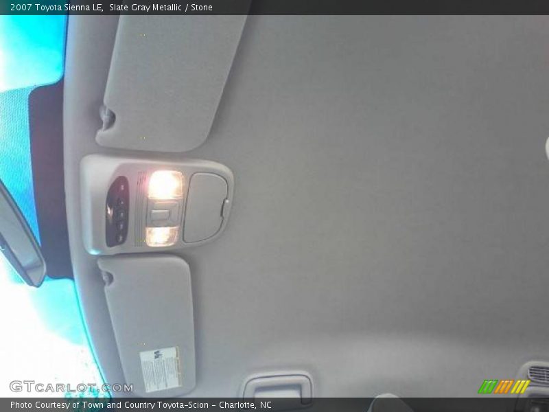 Slate Gray Metallic / Stone 2007 Toyota Sienna LE