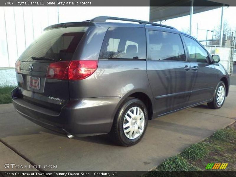 Slate Gray Metallic / Stone 2007 Toyota Sienna LE