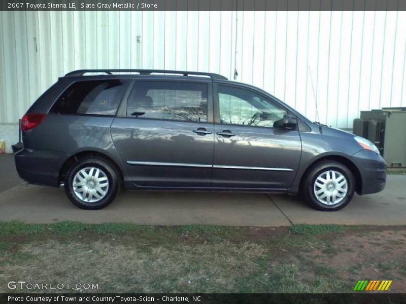 Slate Gray Metallic / Stone 2007 Toyota Sienna LE