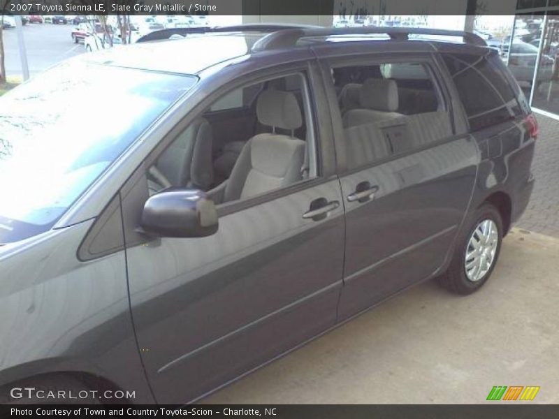 Slate Gray Metallic / Stone 2007 Toyota Sienna LE