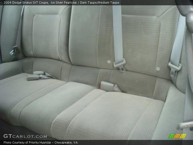 Ice Silver Pearlcoat / Dark Taupe/Medium Taupe 2004 Dodge Stratus SXT Coupe