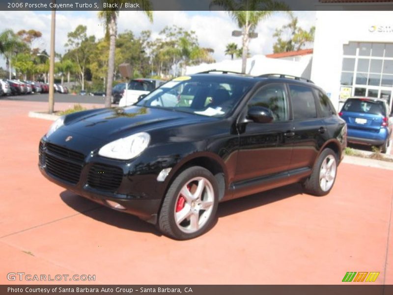 Black / Black 2006 Porsche Cayenne Turbo S