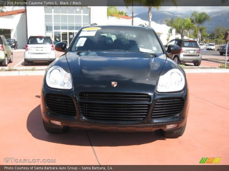 Black / Black 2006 Porsche Cayenne Turbo S