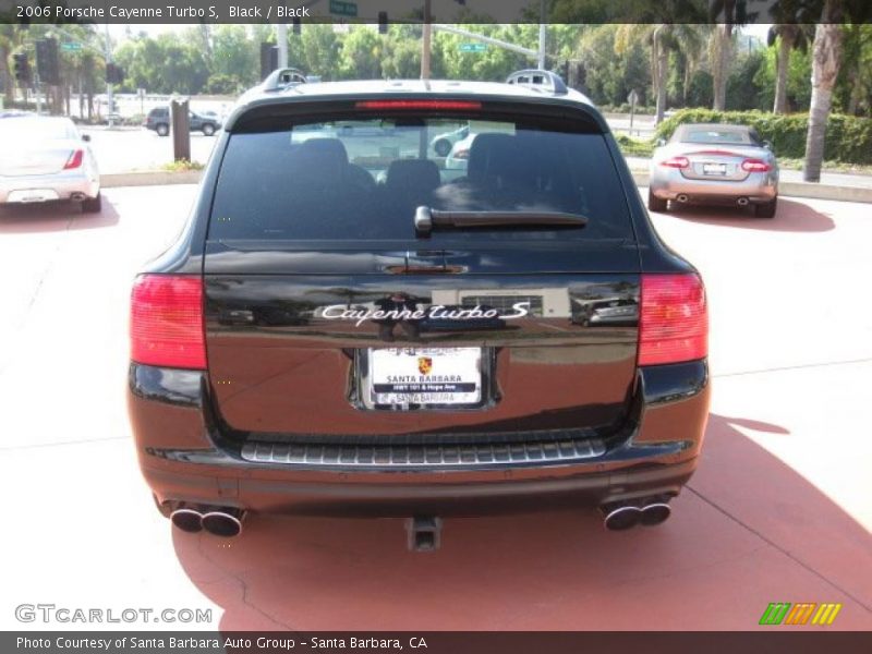 Black / Black 2006 Porsche Cayenne Turbo S