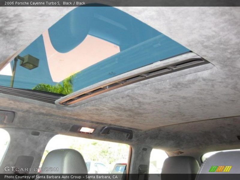 Sunroof of 2006 Cayenne Turbo S
