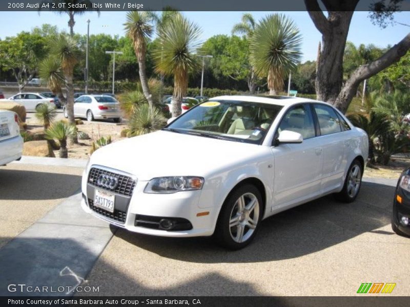 Front 3/4 View of 2008 A4 2.0T Sedan