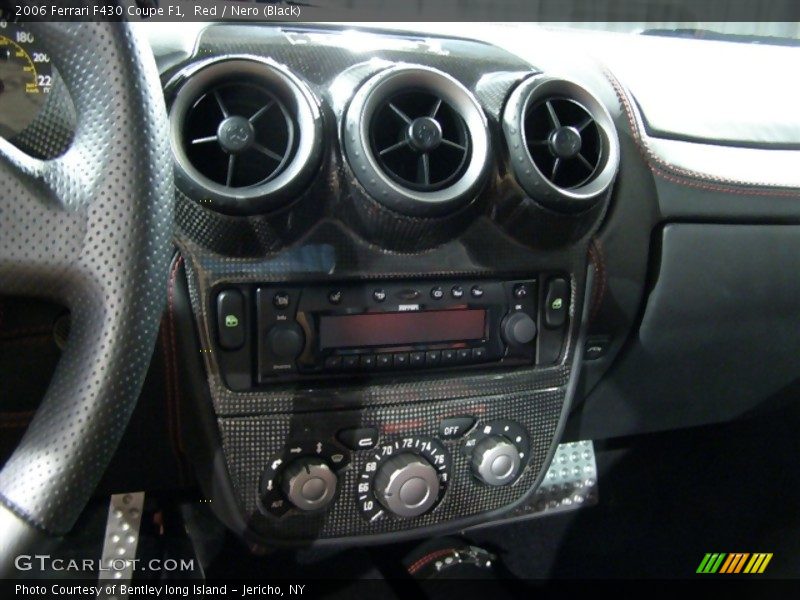 Red / Nero (Black) 2006 Ferrari F430 Coupe F1