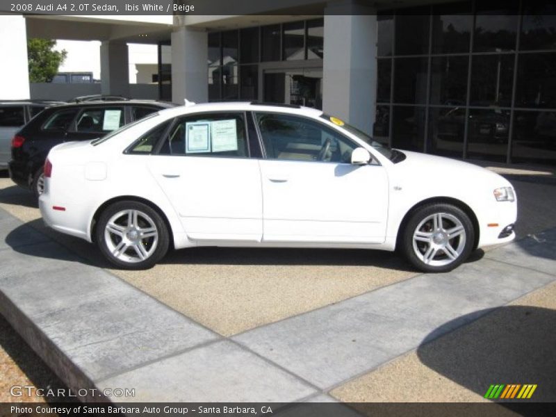  2008 A4 2.0T Sedan Ibis White