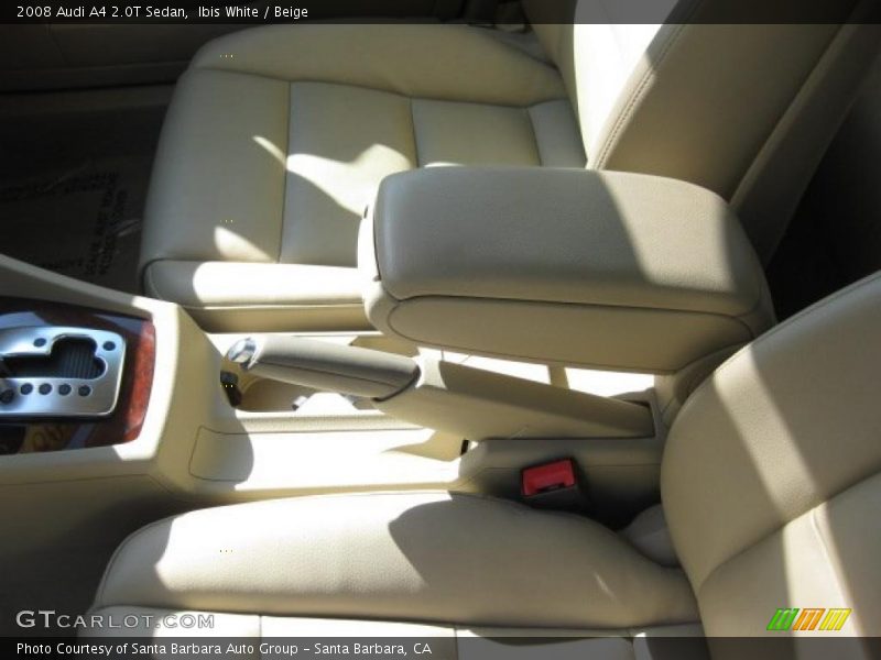 Ibis White / Beige 2008 Audi A4 2.0T Sedan