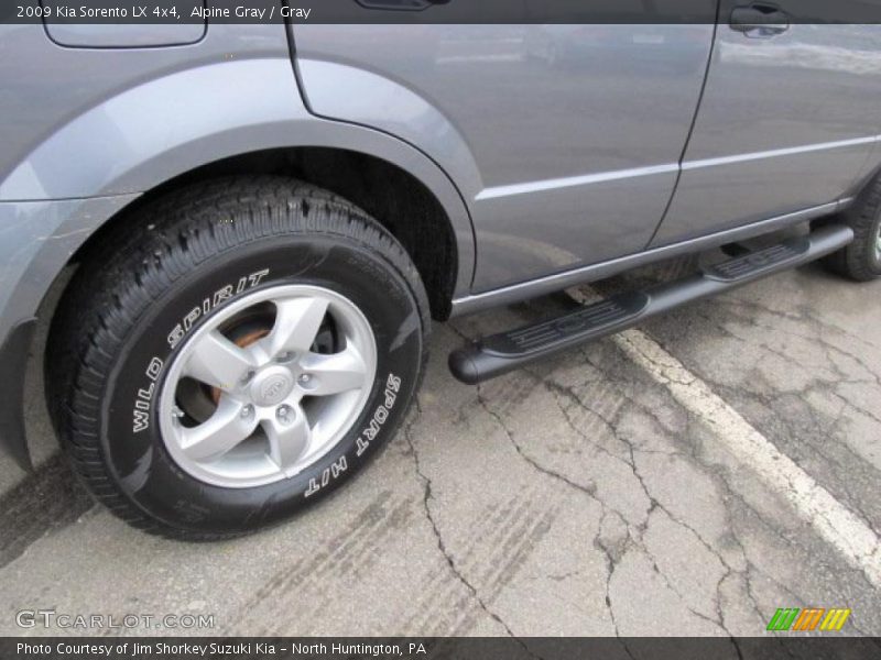 Alpine Gray / Gray 2009 Kia Sorento LX 4x4