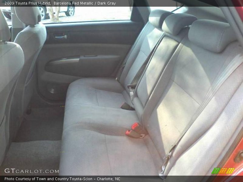 Barcelona Red Metallic / Dark Gray 2009 Toyota Prius Hybrid