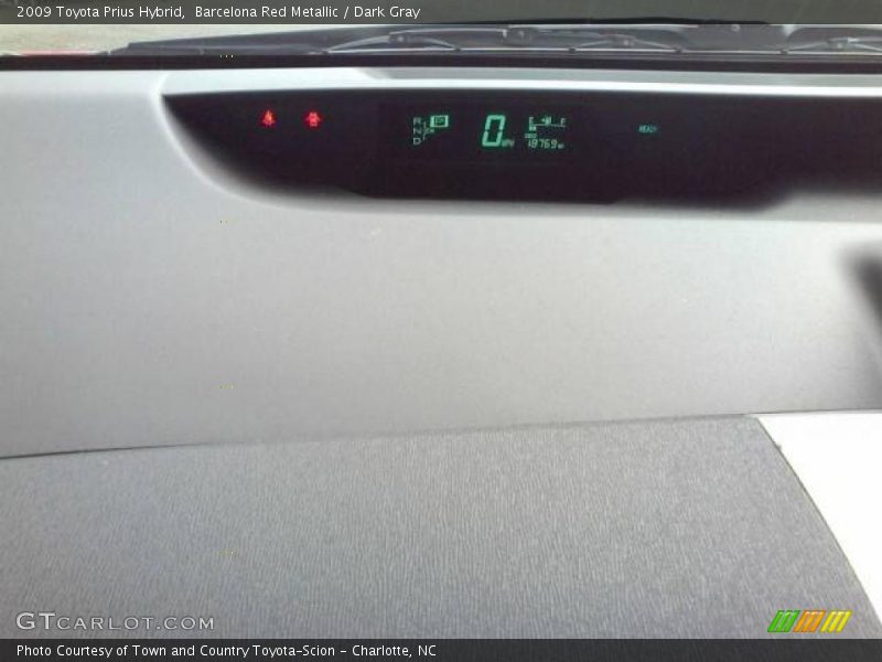 Barcelona Red Metallic / Dark Gray 2009 Toyota Prius Hybrid