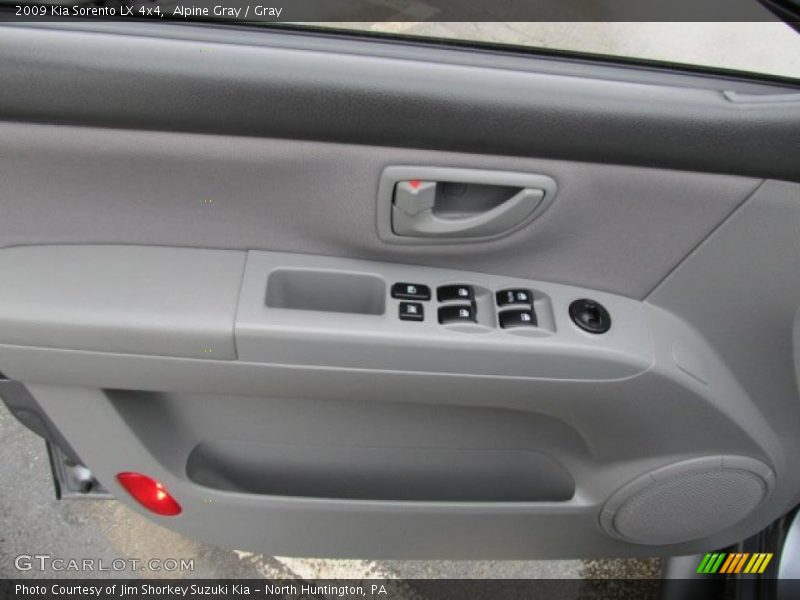 Alpine Gray / Gray 2009 Kia Sorento LX 4x4