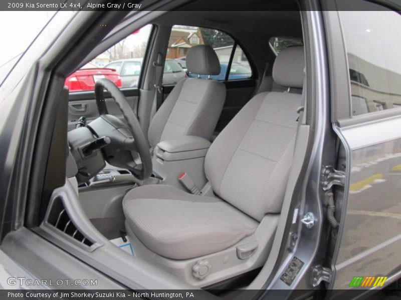 Alpine Gray / Gray 2009 Kia Sorento LX 4x4