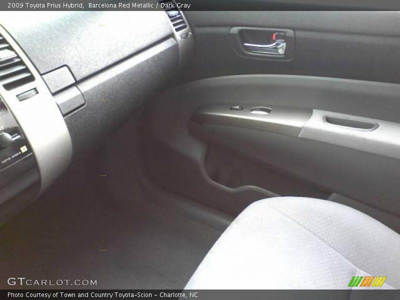 Barcelona Red Metallic / Dark Gray 2009 Toyota Prius Hybrid