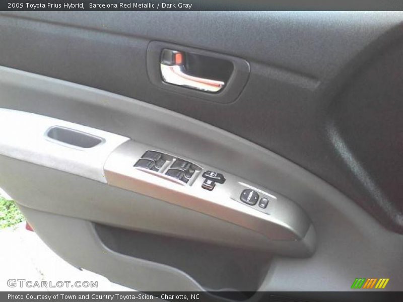 Barcelona Red Metallic / Dark Gray 2009 Toyota Prius Hybrid