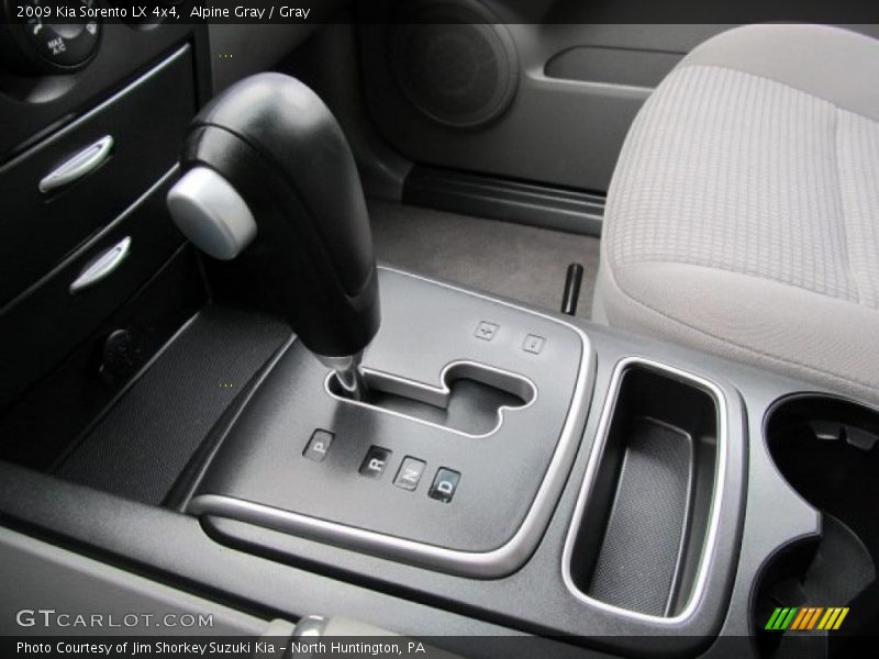  2009 Sorento LX 4x4 5 Speed Sportmatic Automatic Shifter
