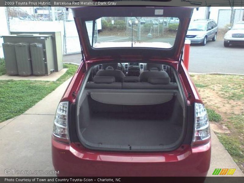 Barcelona Red Metallic / Dark Gray 2009 Toyota Prius Hybrid