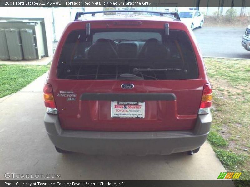 Toreador Red Metallic / Medium Graphite Grey 2001 Ford Escape XLS V6 4WD