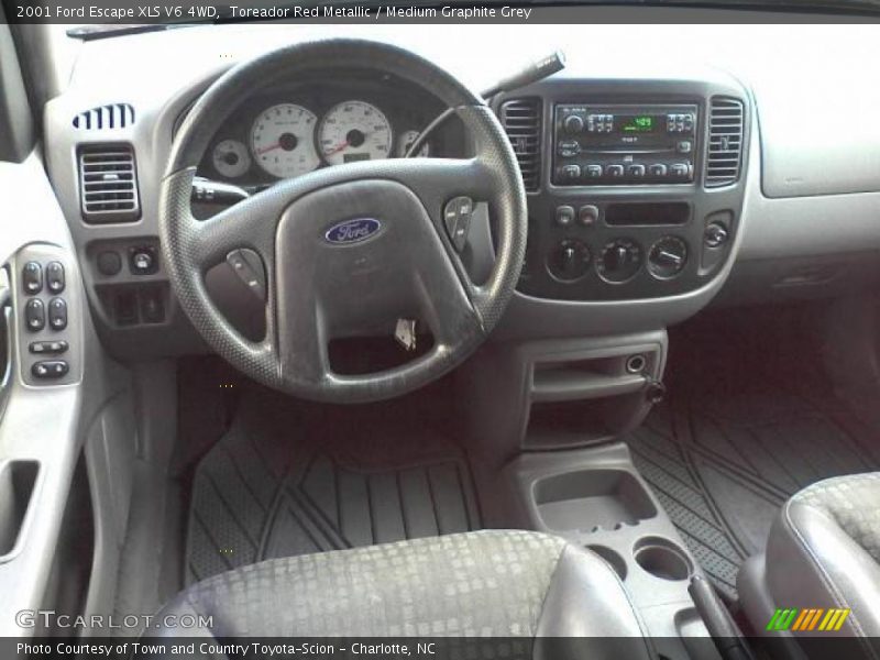 Toreador Red Metallic / Medium Graphite Grey 2001 Ford Escape XLS V6 4WD