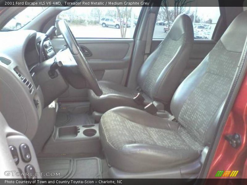 Toreador Red Metallic / Medium Graphite Grey 2001 Ford Escape XLS V6 4WD