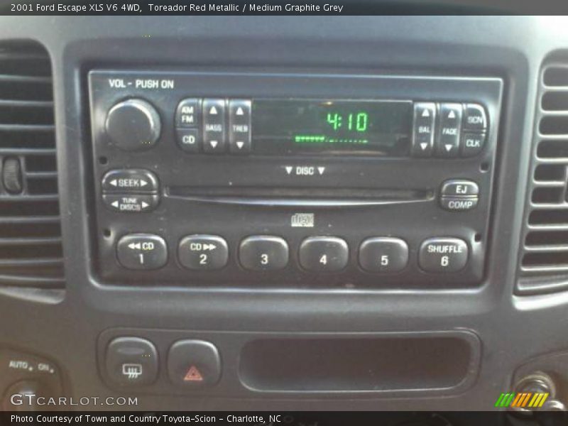 Toreador Red Metallic / Medium Graphite Grey 2001 Ford Escape XLS V6 4WD