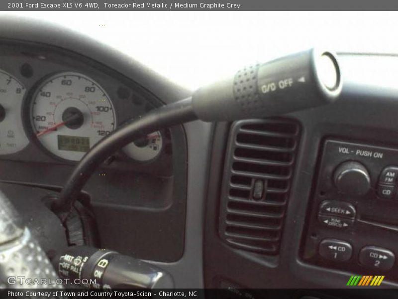 Toreador Red Metallic / Medium Graphite Grey 2001 Ford Escape XLS V6 4WD